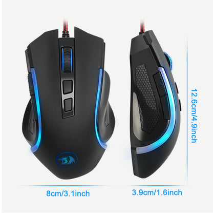 Redragon M607 Custom Macro Wired Gaming Mouse