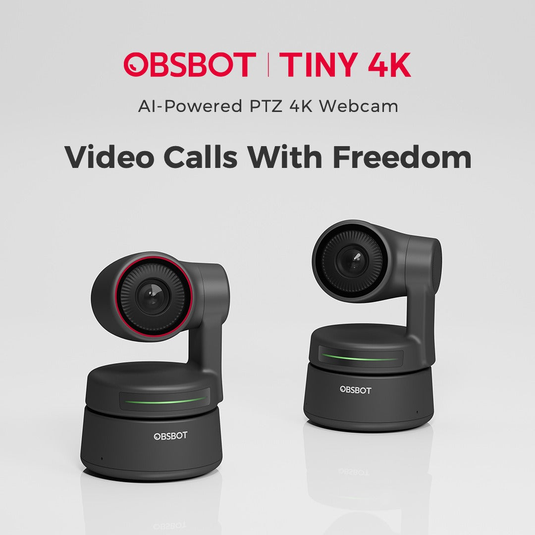 Smart Tracking 4K Camera with Wide Angle